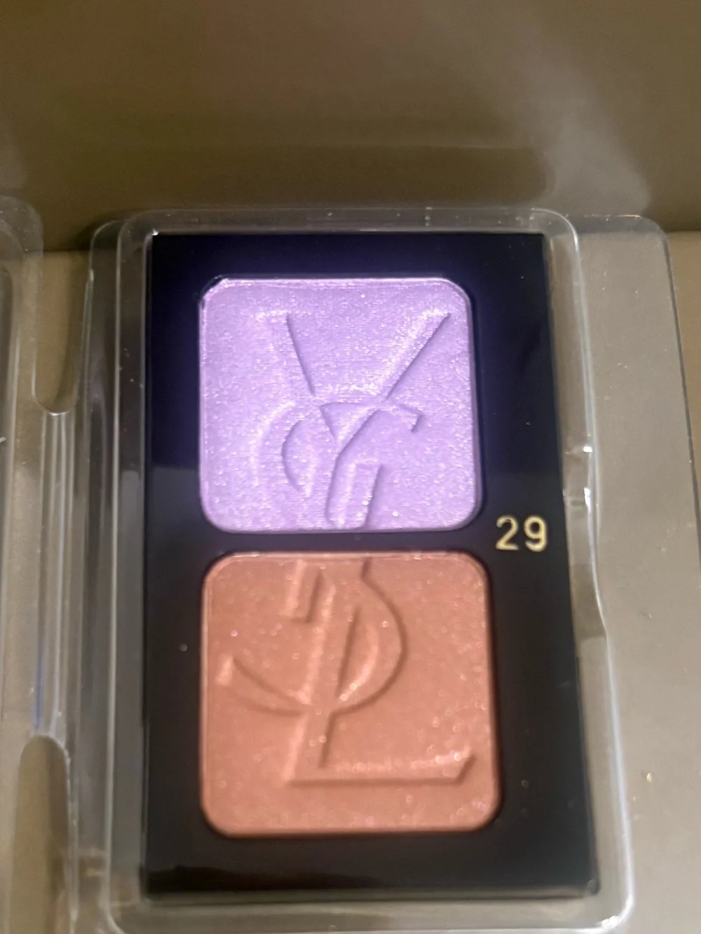 Yves Saint Laurent OMBRES DUOLUMIÈRES EYE SHADOW DUO #29 Net Wt. 0.09 oz. 2,8 g